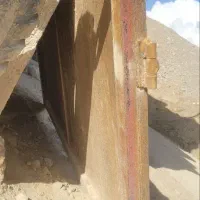 درب عقب کمپرسی بنز تک