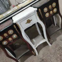 میز تلفن تک کشو و دو کشو