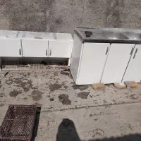 سماور ابچکان ظرفشویی با سنک دشوری فرنگی یخچال|یخچال و فریزر|میانه, |دیوار