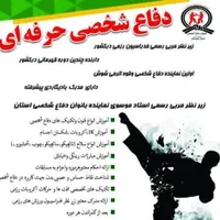 اموزش دفاع شخصی وسلاح زیرنظراستادمهران منش