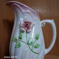 پارچ هفت رنگ عتیقه و تنگ شاه عباسی