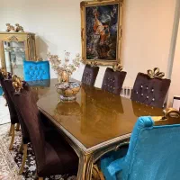ست میز ناهارخوری و مبلمان ۸نفره