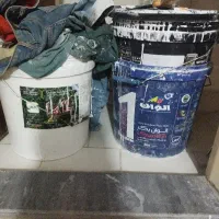 ۴ عدد سطل رنگ فروشی