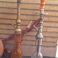 قلیان استیل و برنج