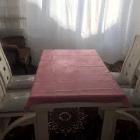 میز ناهار خوری چهار نفره|میز و صندلی غذاخوری|لنجان, |دیوار