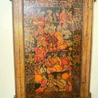 نقاشی پشت شیشه آنتیک