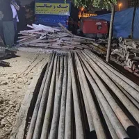 لوله سه لایی گیره بلت قیچی بتونیر بالابر قالب