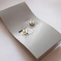 گوشواره نقره ، زیبایی کلاسیک و درخشش بی‌ نهایت|بدلیجات|کرمان, |دیوار