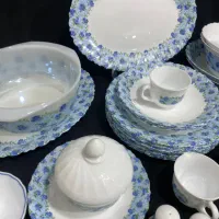 ارکوپال کمیاب گل بنفشه لومینارک اصل فرانسه|ظروف سرو و پذیرایی|تهران, کیانشهر|دیوار