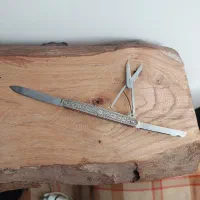 چاقو قلم تراش ملیله نقره