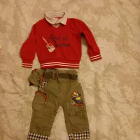 لباس و کاپشن شلوار پسرانه مناسب ۱ تا ۳ سال