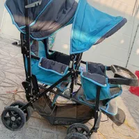 کالسکه دوقلویی|کالسکه و لوازم جانبی|ورامین, ریحان آباد|دیوار