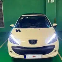 پژو207 پاناروما ارتقا یافته خشک