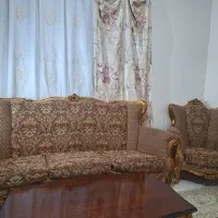مبل استیل سلطنتی همراه نهار خوری|مبلمان خانگی و میز عسلی|تهران, کامرانیه|دیوار