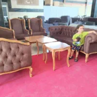 مبل ۸ نفر سلطنتی|مبلمان خانگی و میز عسلی|شیراز, شهرک صنعتی شیراز|دیوار