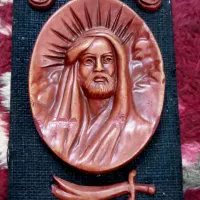 شمایل حضرت علی|کلکسیون اشیاء عتیقه|تهران, آهنگران (سراسیاب دولاب)|دیوار