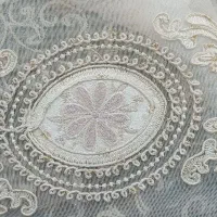 پرده سالن پذیرایی ترمه ۵/۷ در ۳|پرده، رانر، رومیزی|کرج, کوی امامیه|دیوار