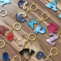 آویز کلید بسیارزیبا رزینی