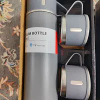 فلاسک سه لیوانه تمام استیل|ظروف نگهدارنده، پلاستیکی، یک‌بارمصرف|تربت‌حیدریه, منصوریه|دیوار