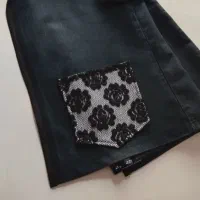 جلیقه زنانه جین تور مشکی کد ۹۶|لباس|تهران, نیلوفر|دیوار