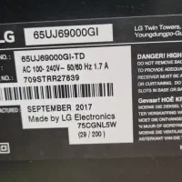 تلویزیون شکسته ۶۵ ال جی