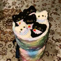 بوکت عروسک گربه