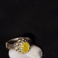 انگشتر یاقوت زرد|جواهرات|زاهدان, |دیوار