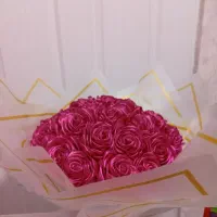 گل رز روبانی|گل مصنوعی|قزوین, |دیوار