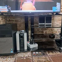میز تلویزیون شیشه ای
