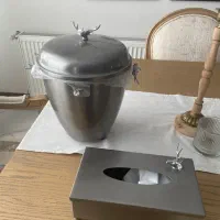 اباژورو سطل اشغال و  جا دستمالی|چراغ خواب و آباژور|کرج, شهرک جهان‌نما|دیوار