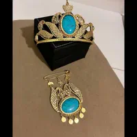 کرایه ست تاج و سنجاق محلی نگین دار (کرایه بدلیجات)|بدلیجات|شیراز, شاهچراغ|دیوار
