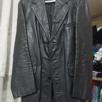 کت چرم مردانه