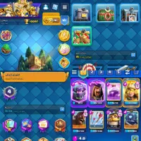 اکانت کلش عالی  4سال توی بازی هست 9تا کارت تکامل