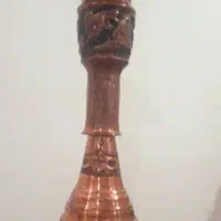 قلیان مسی هکاکی شده دست ساز|کلکسیون اشیاء عتیقه|بهشهر, |دیوار