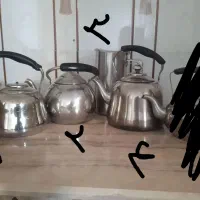 قوری و پارچ استیل ،زودپز، استند