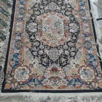 فرش دستبافت زرنیم تازه بافته شده