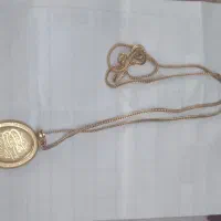 پلاک و زنجیر طلا