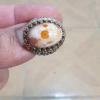 نقره عیار ۹۲۵سنگ اصل معدنی بابا قوری فوق کلکسیونی