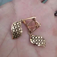 طلا گوشواره ۳درصد