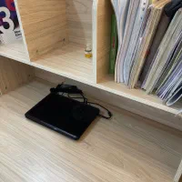 میز تحریر / میز کامپیوتر MDF طاقچه دار