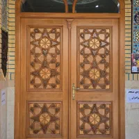 ساخت درب گره چینی و منبر مساجد و مراکز فرهنگی|مصالح و تجهیزات ساختمان|مشهد, حرم مطهر رضوی|دیوار