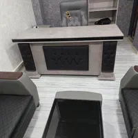 میز مدیریت طوسی بتن|دفتر کار|رشت, کوی عرفان|دیوار