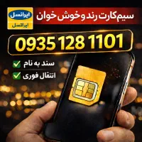 سیم کارت رند ایرانسل 09351281101