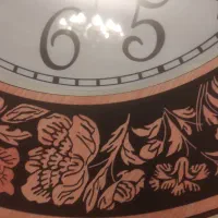 ساعت گرد قطر 60 سانت تمام چوبی بیصدا و نو|ساعت دیواری و تزئینی|تهران, پاسداران|دیوار