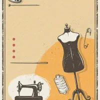 همکاری با خیاط خانم ماهر در کارگاه خانگی مجهز