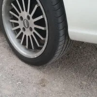 رینگ ۱۷ اسپرت با لاستیک|قطعات یدکی و لوازم جانبی|رشت, خرسندی|دیوار