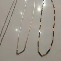3عدد زنجیر گردنبند مردانه