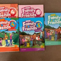 کتاب زبان Family and friends 4 5 6
