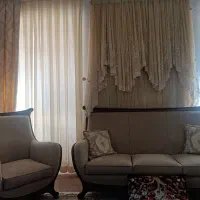 مبل هفت نفره با دستک پرده ترک|مبلمان خانگی و میز عسلی|زاهدان, |دیوار