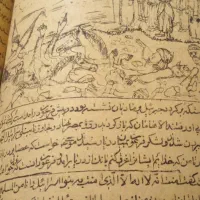 کتاب‌کهن‌قصص‌الانبیا‌خطی‌خوش‌خوان|کلکسیون اشیاء عتیقه|مشکین‌دشت, |دیوار